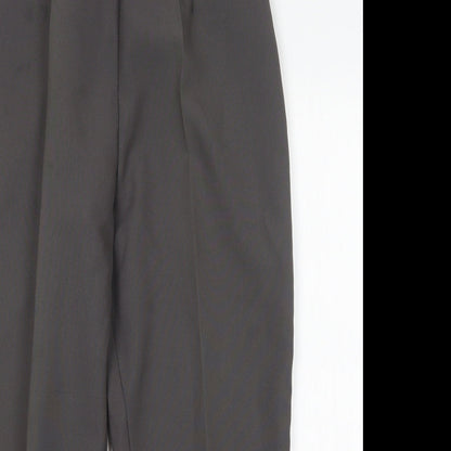 Preworn Womens Grey   Trousers  Size 14 L26 in Regular