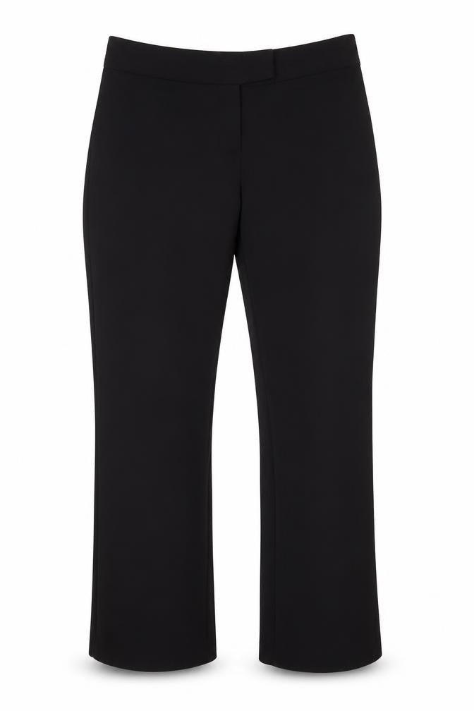 George Womens Black  Polyester Trousers  Size 12 L28 in Regular