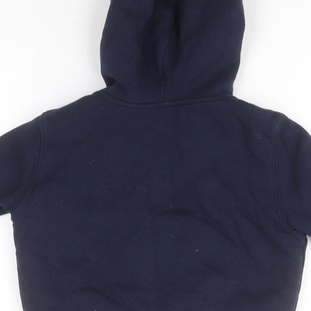 Gap Boys Blue  Cotton Full Zip Hoodie Size 2 Years
