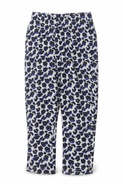 Preworn Womens Grey Animal Print Cotton Sweatpants Trousers Size 8 L28 in Regular