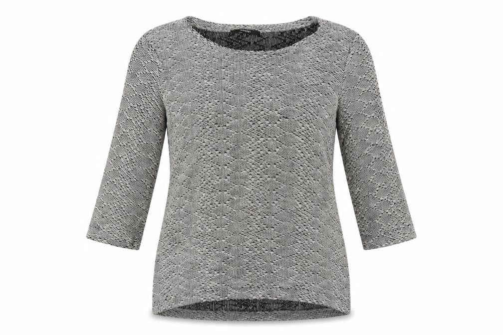 George Womens Grey Round Neck  Cotton Pullover Jumper Size 12
