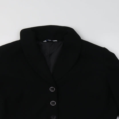 Penny Plain Womens Black   Jacket Blazer Size 18  Button