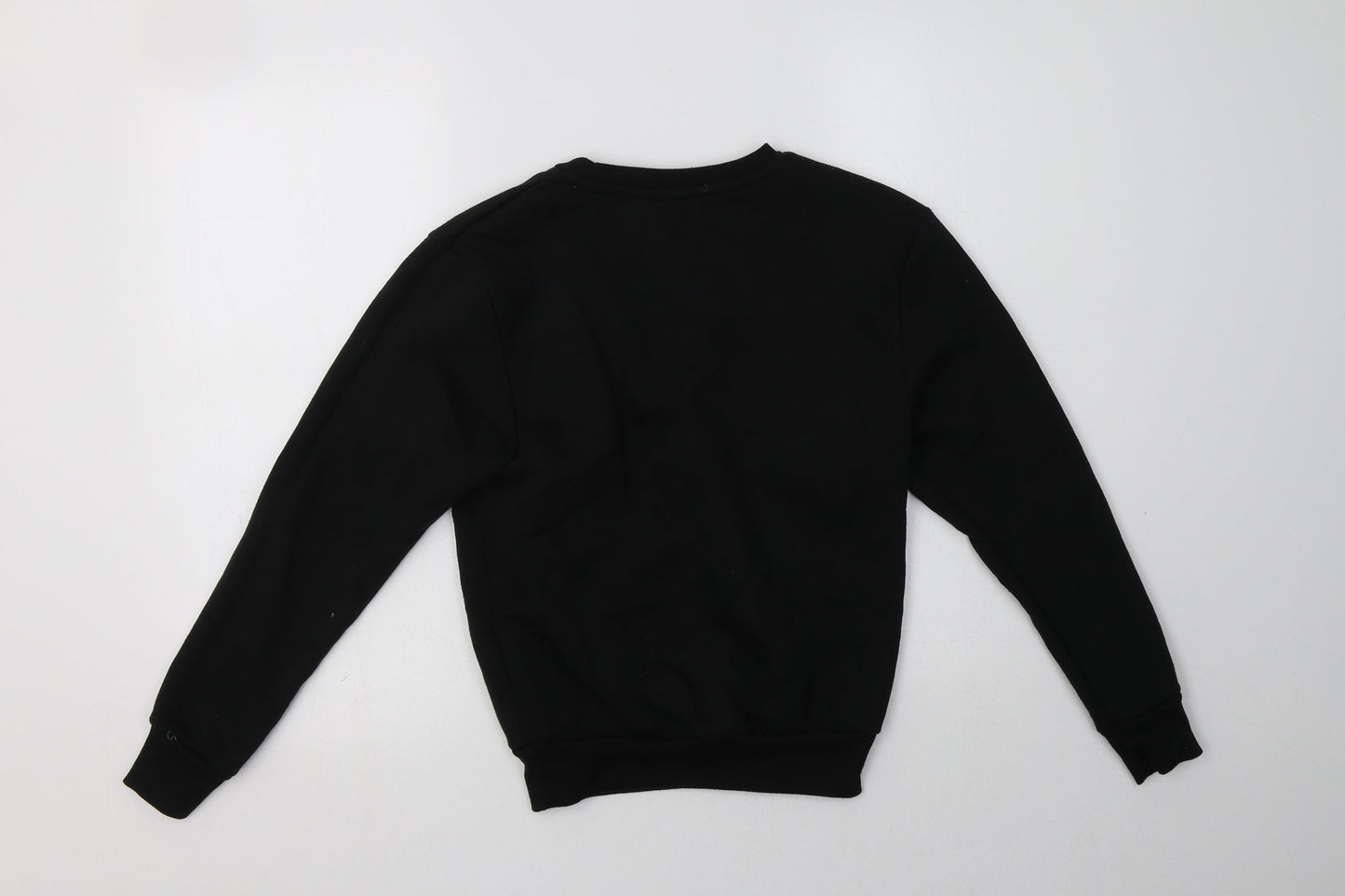 Slazenger Boys Black  Polyester Pullover Sweatshirt Size 7-8 Years