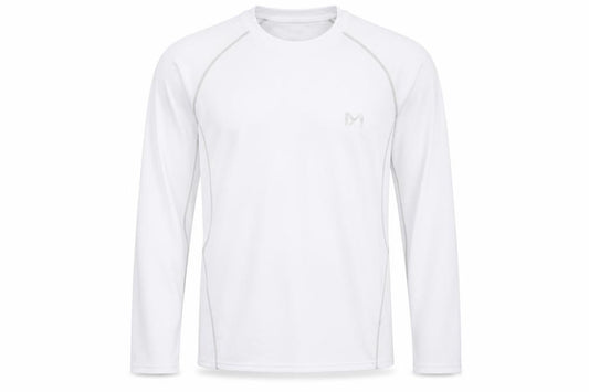 Preworn Mens White  Polyester Pullover Sweatshirt Size 2XL   - Grey top stitching M Motiff