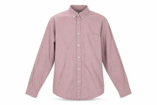 River Isalnd Mens Pink  Cotton  Button-Up Size S Collared