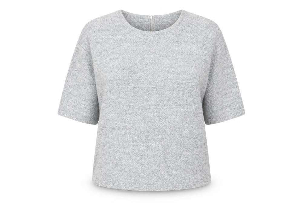 Debenhams Womens Grey Round Neck  Polyester Pullover Jumper Size 18