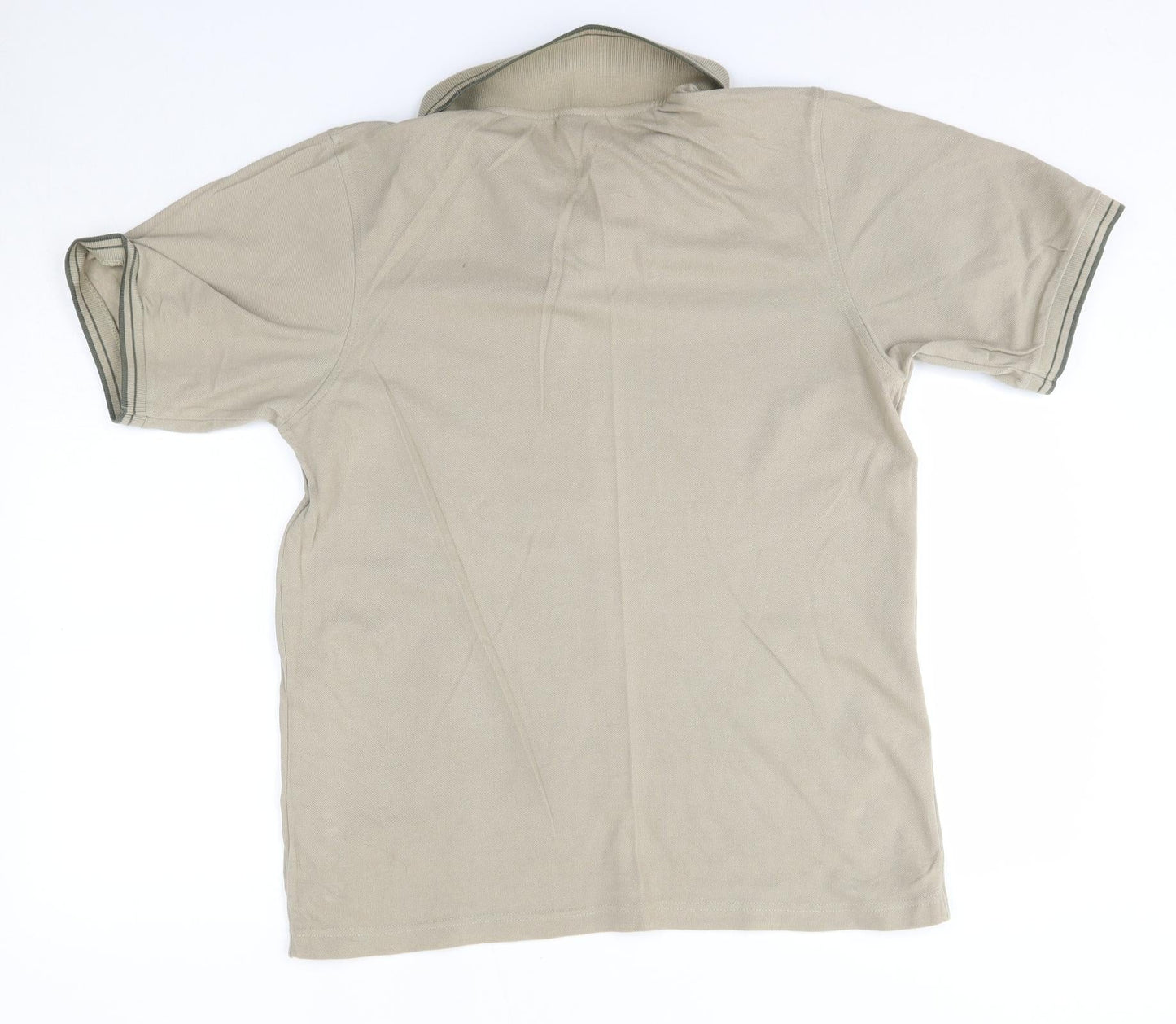 Burton Mens Brown  100% Cotton  Polo Size M Collared