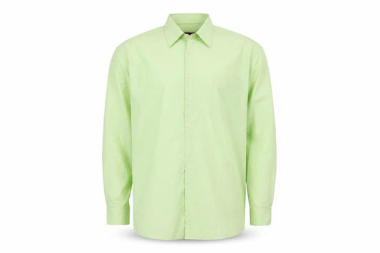 Boston Public Mens Green  Cotton  Button-Up Size 41 Collared