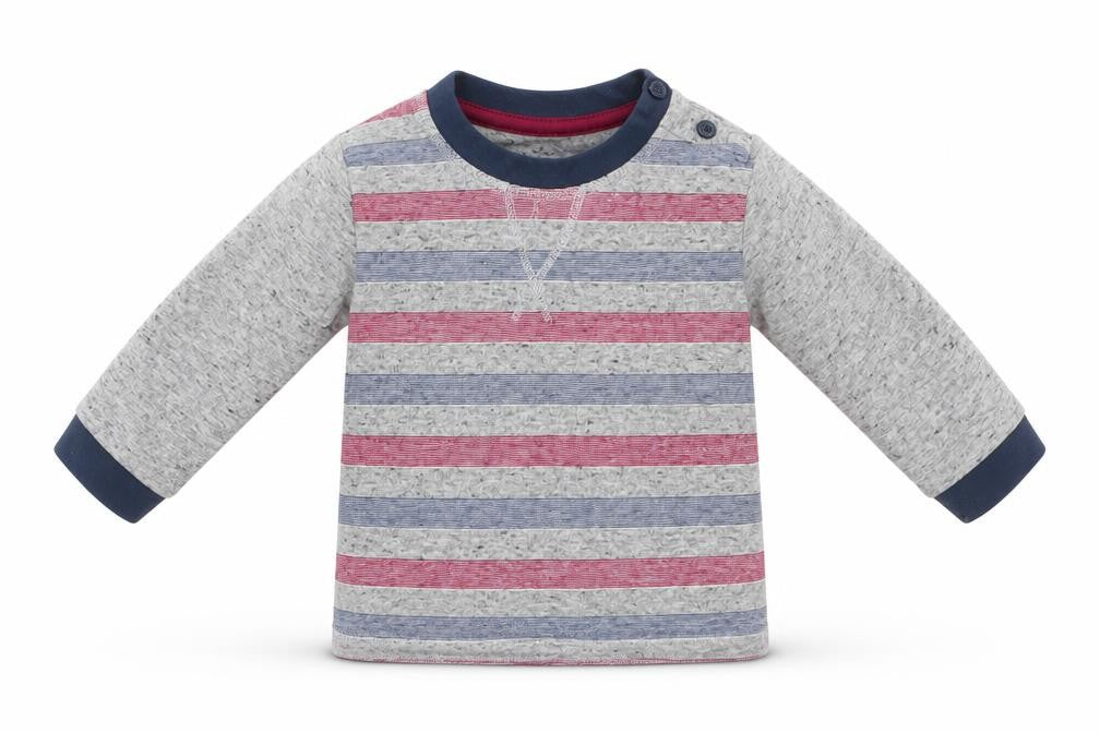 Matalan Baby Multicoloured Striped Cotton Basic Casual Size 3-6 Months Round Neck