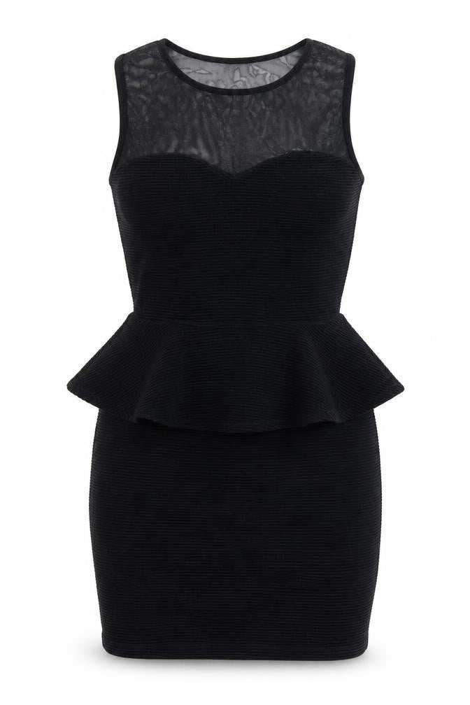 Miss Selfridge Womens Black   Mini  Size 10  Round Neck