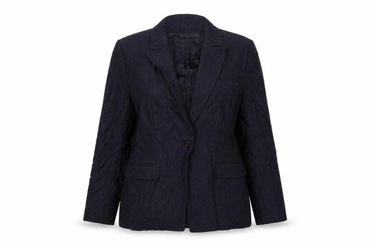 Marks & Spencer Womens Blue  Viscose Jacket Suit Jacket Size 16