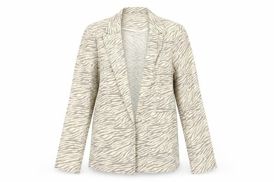 George Womens Multicoloured Animal Print Viscose Jacket Blazer Size 10