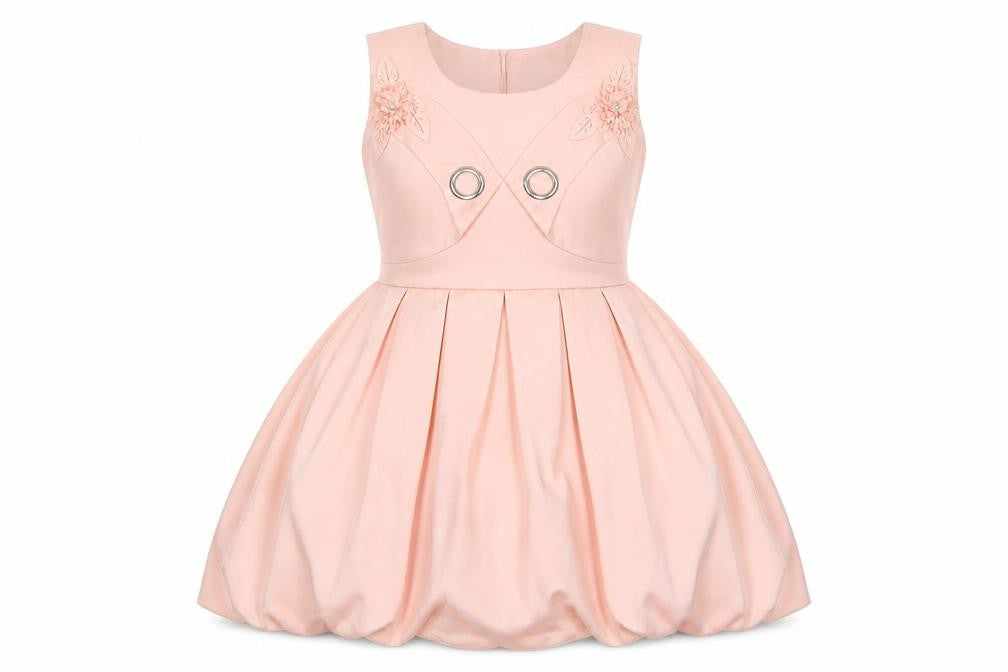 Saimon Collection Womens Pink   Fit & Flare  Size 10  Round Neck