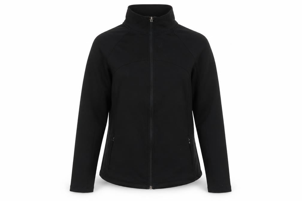 Primark Womens Black  Polyester Full Zip Sweatshirt Size XS