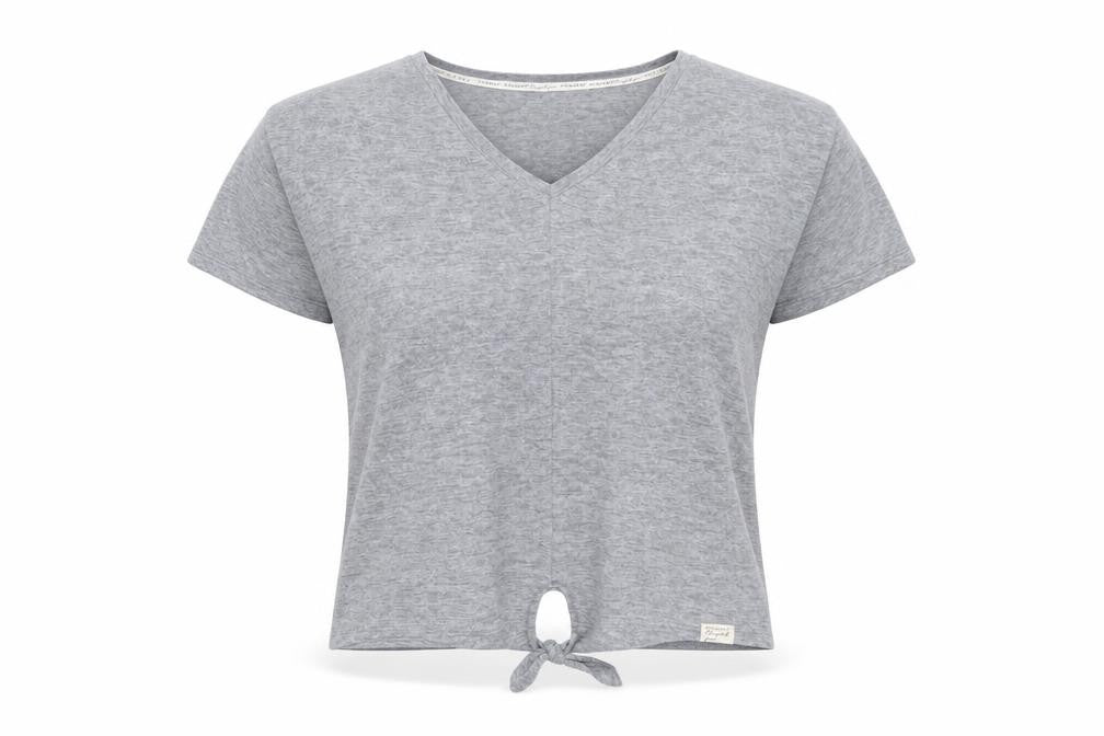 Primark Womens Grey V-Neck  Polyester Pullover Jumper Size S
