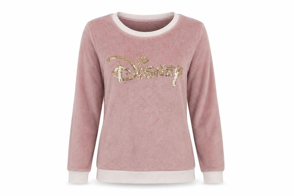 Primark Womens Pink  Polyester Top Pyjama Top Size 10   - Sequin Detail