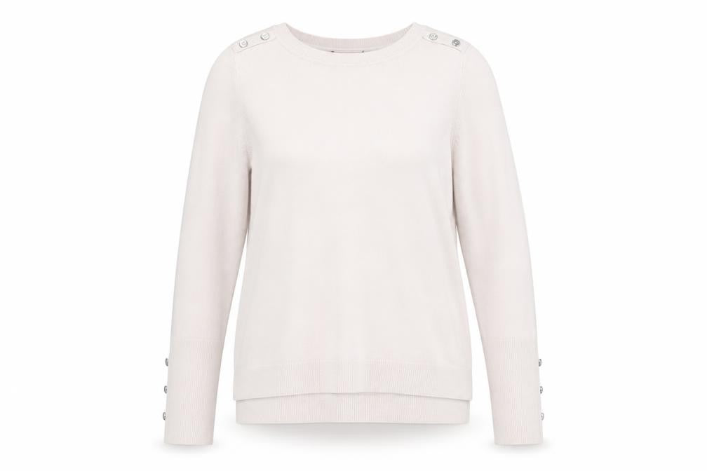 Primark Womens Pink Round Neck  Acrylic Pullover Jumper Size S