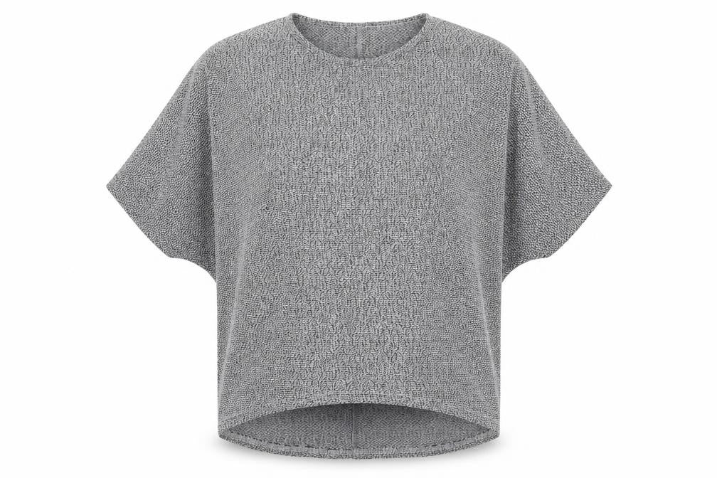 New Look Womens Grey Round Neck  Polyester Pullover Jumper Size L