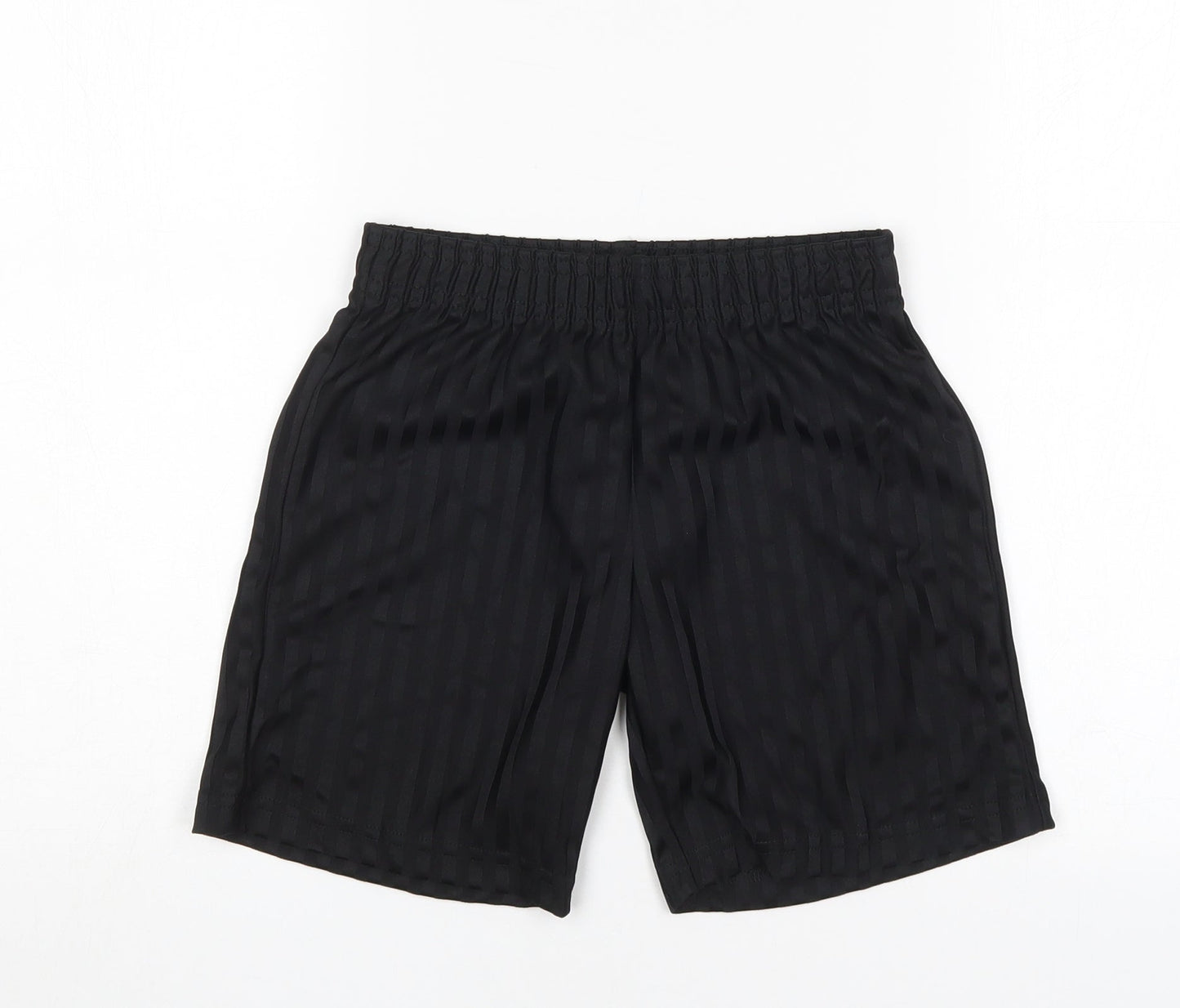 George Boys Black  Polyester Sweat Shorts Size 7-8 Years  Regular