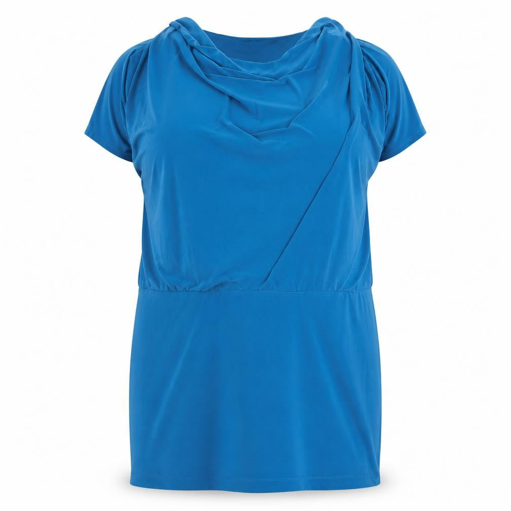 Ronni Nicole Womens Blue  Polyester Shift  Size 20  Round Neck