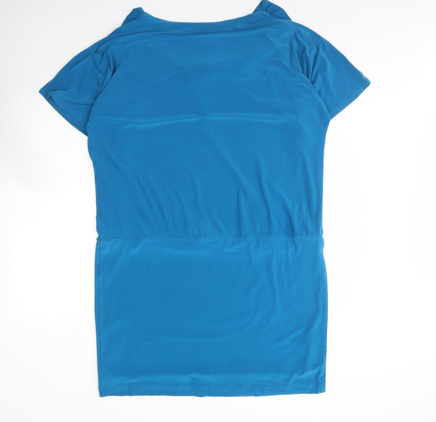Ronni Nicole Womens Blue  Polyester Shift  Size 20  Round Neck