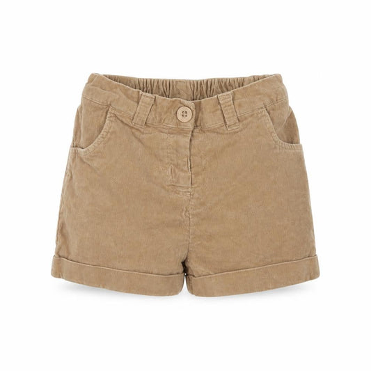 Disney Girls Beige  Cotton Culotte Shorts Size 3 Years  Regular Buckle - Disney