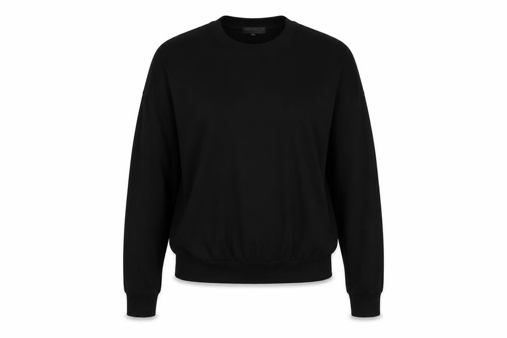 Missguided Womens Black Round Neck  Polyester Pullover Jumper Size 8