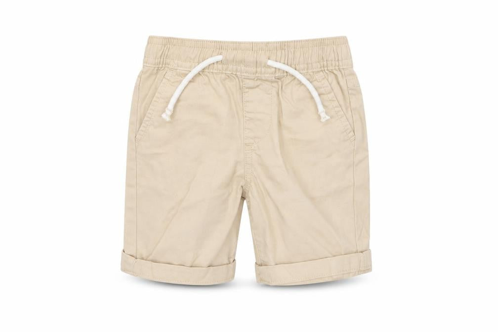 Primark Baby Beige  100% Cotton Cropped Trousers Size 12-18 Months