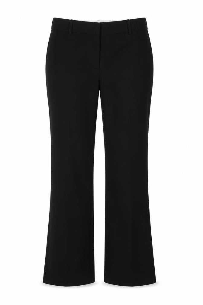 NEXT Womens Black  Polyester Trousers  Size 10 L28 in Regular
