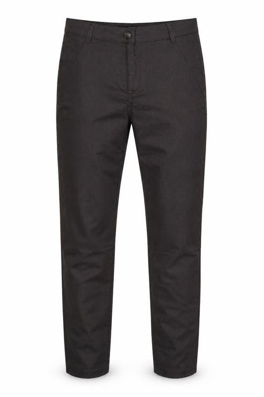 Comma Mens Grey  Polyester Trousers  Size 40 L28 in Regular