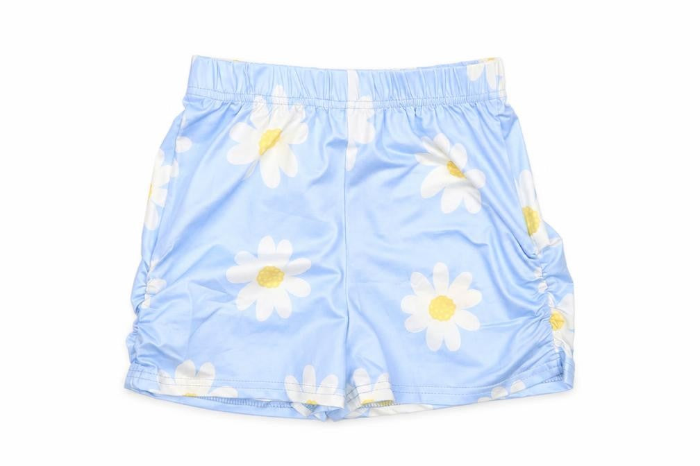 SheIn Girls Multicoloured Floral Polyester Cut-Off Shorts Size 9 Years  Regular