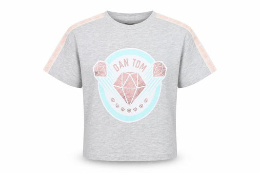 George Girls Multicoloured Geometric Polyester Basic T-Shirt Size 10-11 Years Round Neck