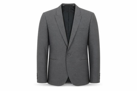 Topman Mens Grey  Polyester Jacket Blazer Size 42