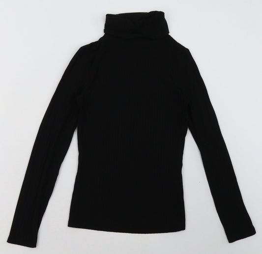 New Look Womens Black  Polyester Pullover Sweatshirt Size 8  Pullover