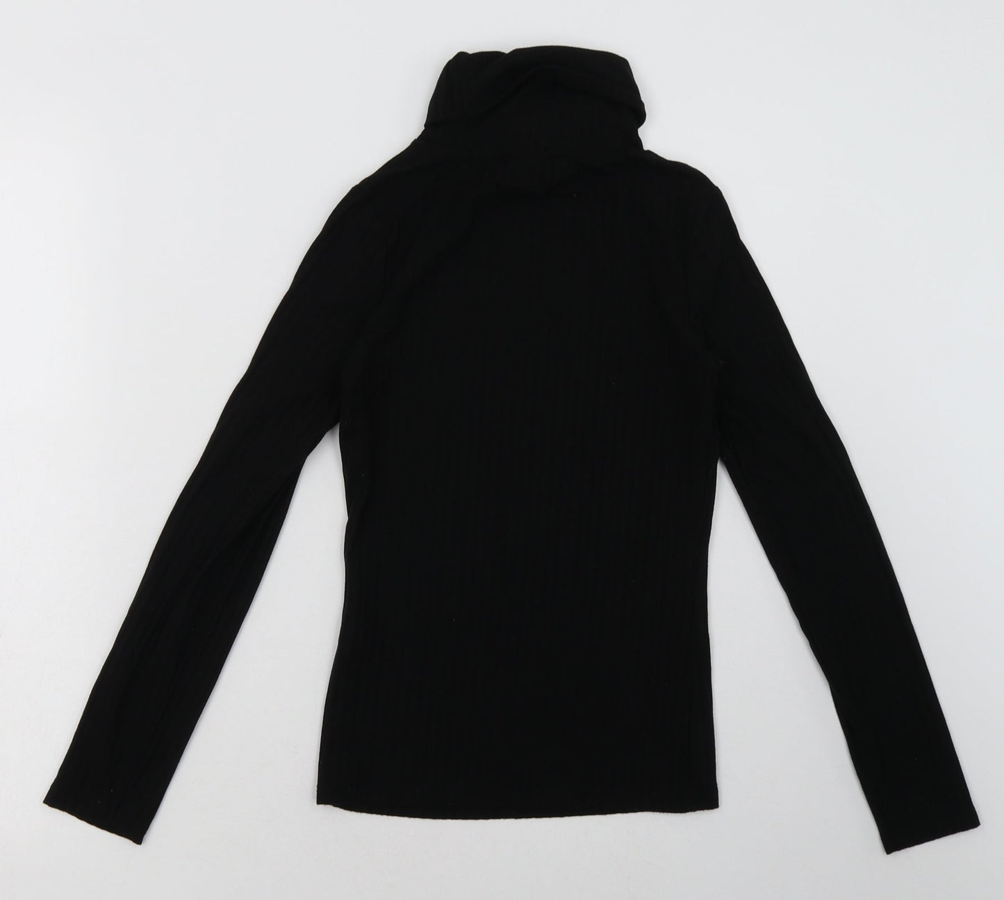 New Look Womens Black  Polyester Pullover Sweatshirt Size 8  Pullover