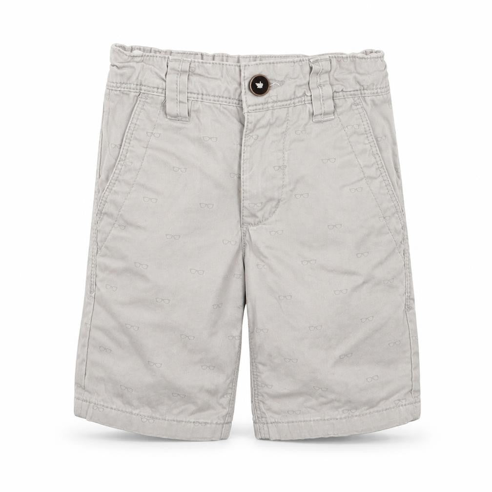 Next Boys Beige Spotted Cotton Chino Shorts Size 3 Years  Regular