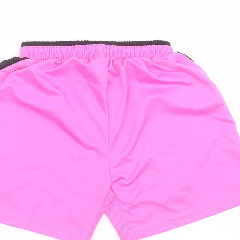 gedo Womens Pink  Polyester Athletic Shorts  L3 in Regular  - 3xs