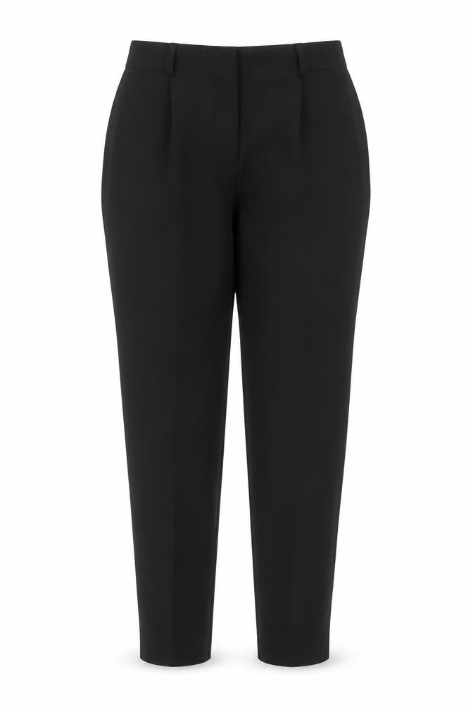 New Look Womens Black  Polyester Trousers  Size 12 L26 in Regular