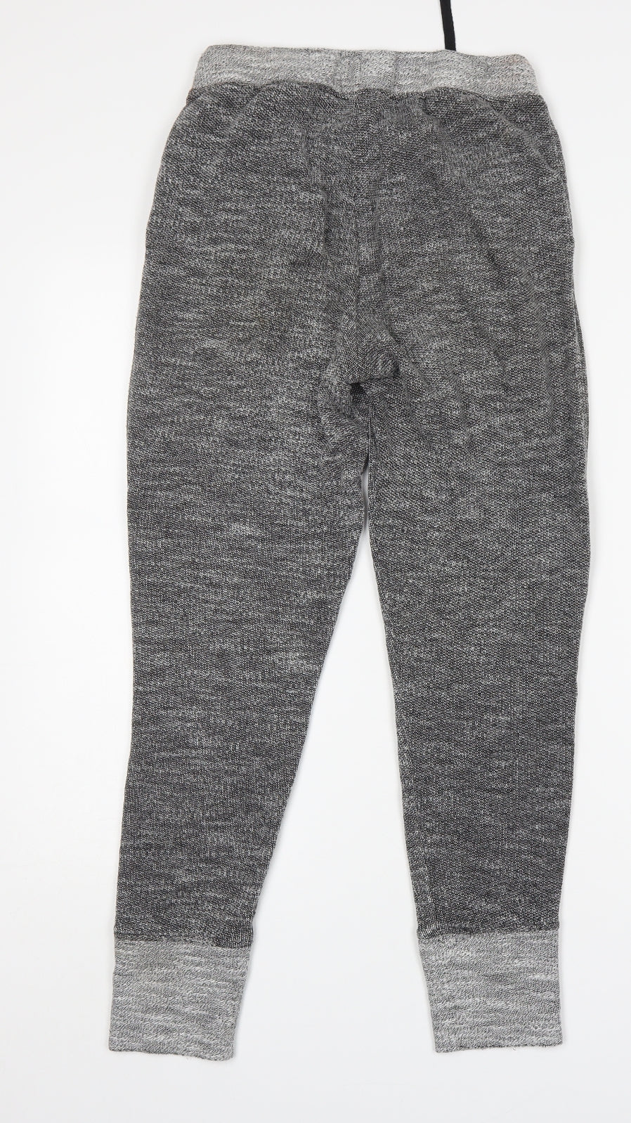 H&M Womens Grey  Cotton Sweatpants Trousers Size S L28 in Regular