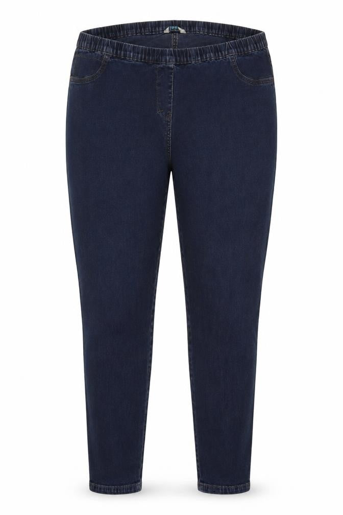 Marks & Spencer Womens Blue  Cotton Jegging Jeans Size 37 in L31 in Regular
