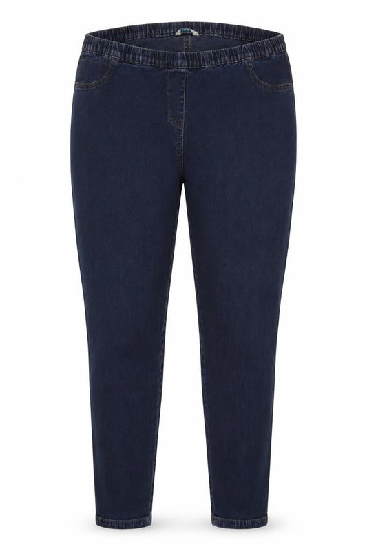Marks & Spencer Womens Blue  Cotton Jegging Jeans Size 37 in L31 in Regular