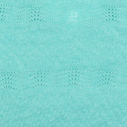 Next Womens Green Round Neck  Nylon Pullover Jumper Size L