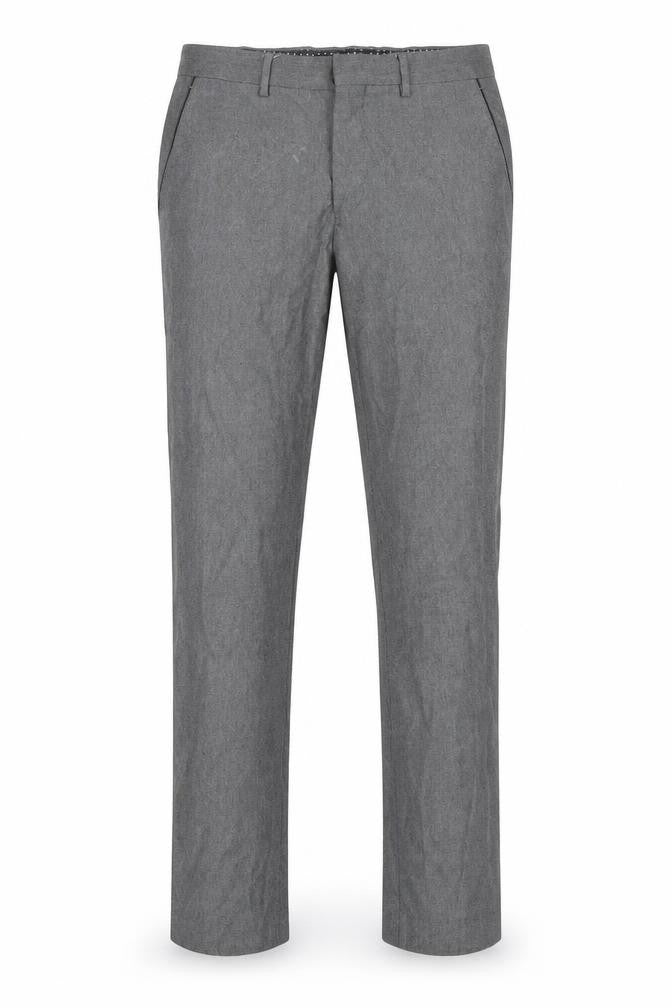 Peacocks Mens Grey  Polyester Dress Pants Trousers Size 30 in L28 in Regular Hook & Eye