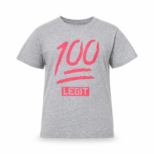 the children's place Girls Grey Geometric Cotton Basic T-Shirt Size 14 Years Round Neck