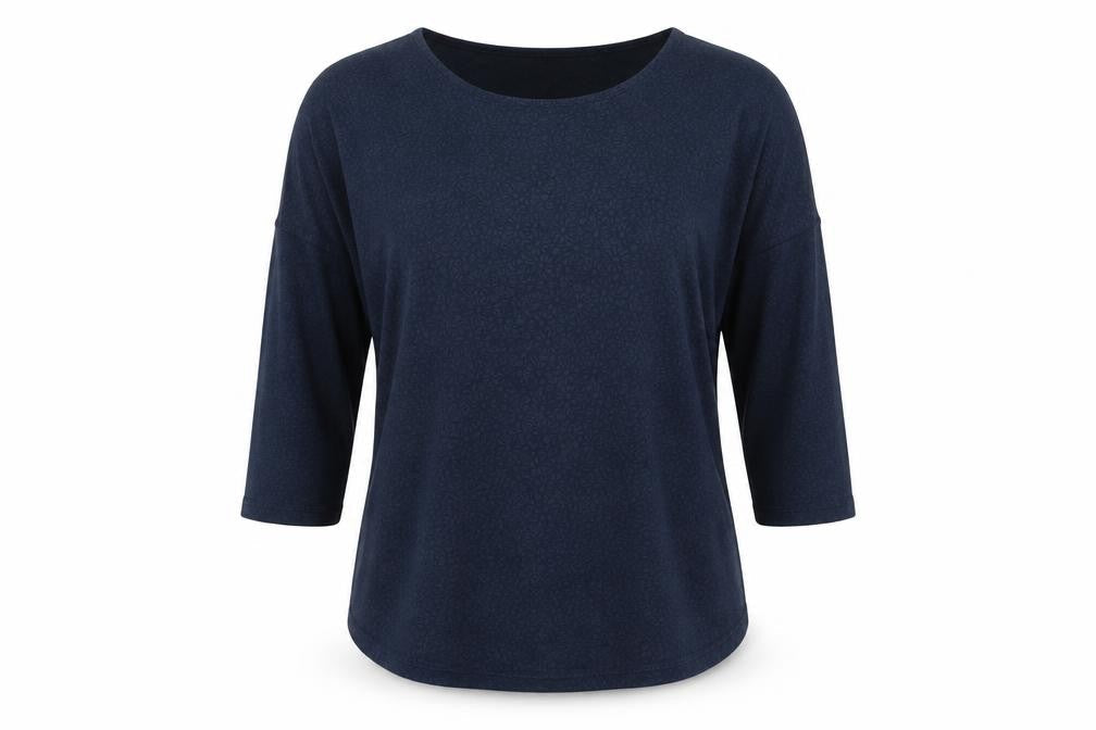 Marks & Spencer Womens Blue Round Neck  Polyester Pullover Jumper Size 14