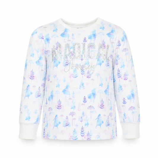 George Girls Multicoloured Geometric Polyester Top Pyjama Top Size 4-5 Years