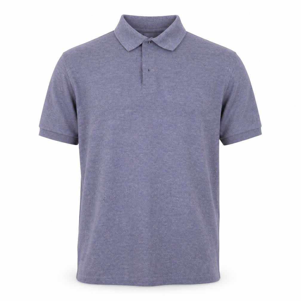 Casual Club Mens Purple  Polyester  Polo Size M Collared