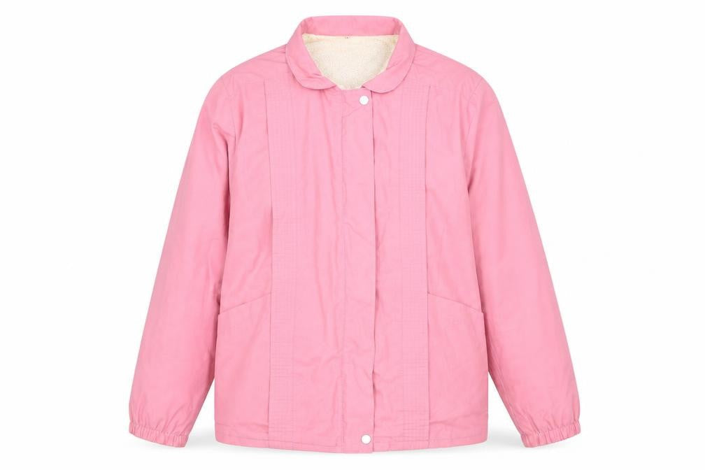 Preworn Womens Pink   Rain Coat Coat Size 12