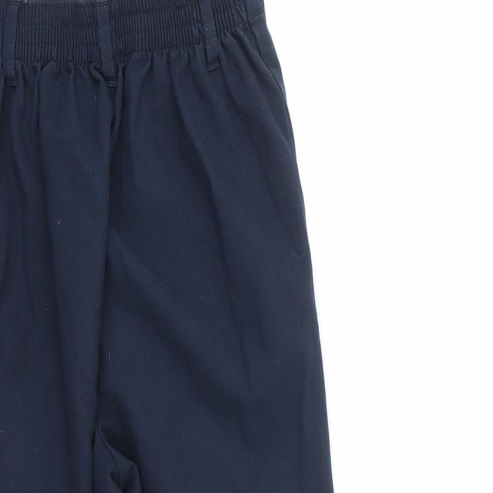 Very Boys Blue  Polyester Dress Pants Trousers Size 10-11 Years  Regular  - school wear