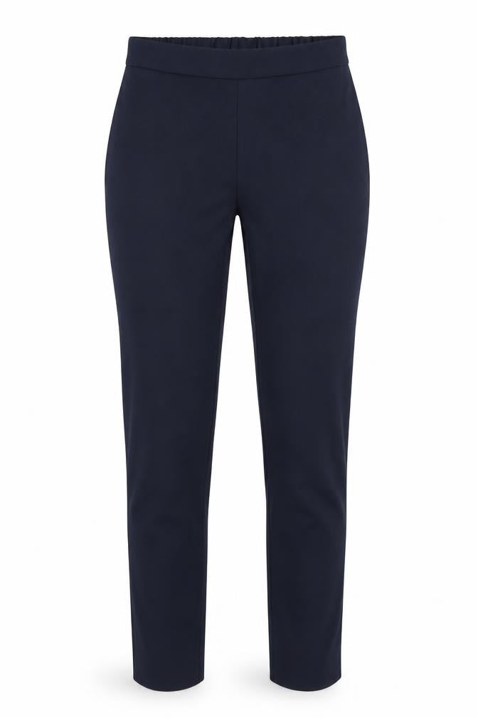 Preworn Womens Blue  Cotton Trousers  Size S L26 in Regular